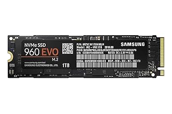Amazon.com: Samsung SSD 960 EVO Series - 1TB PCIe NVMe - M.2